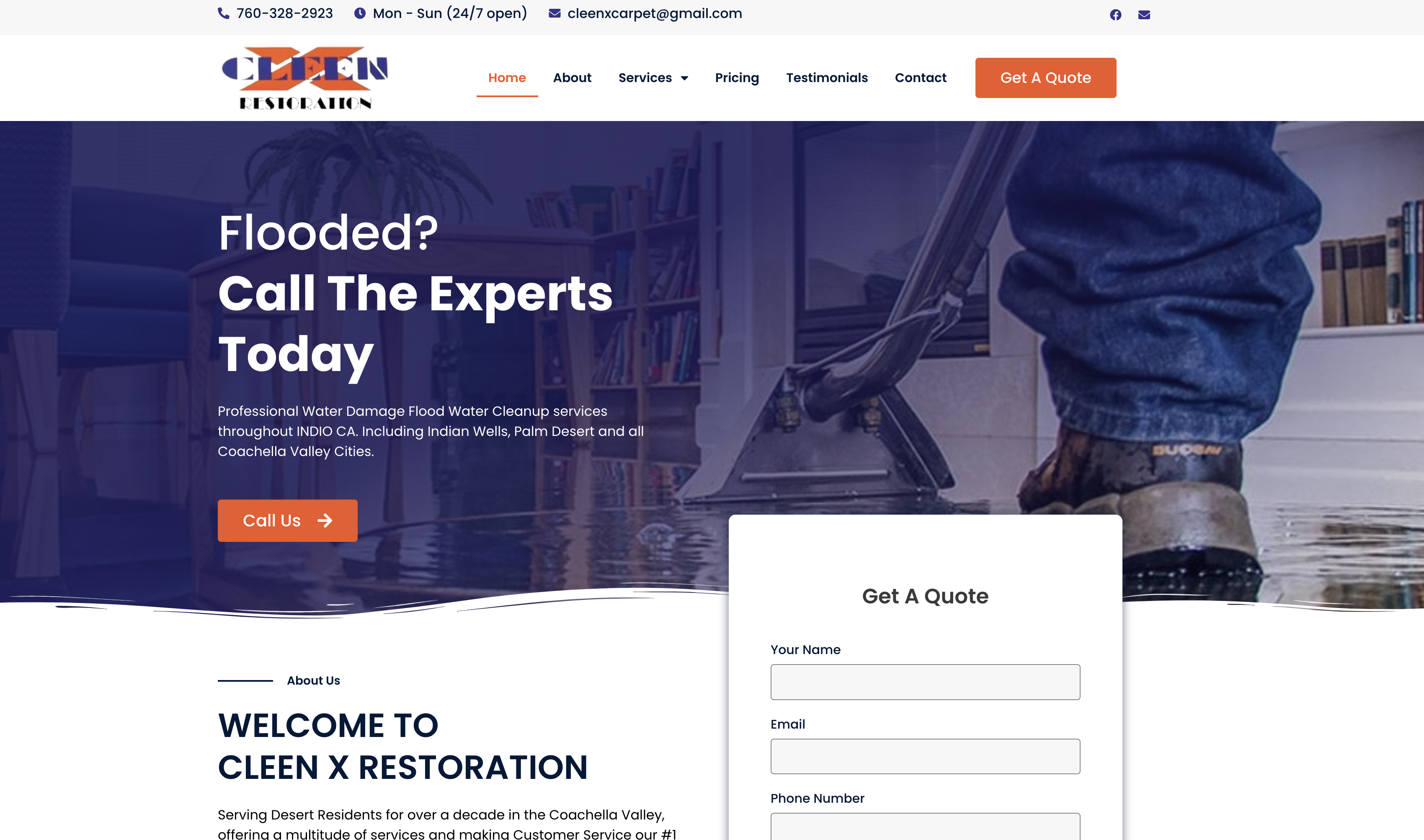 CleenXrestorationca website